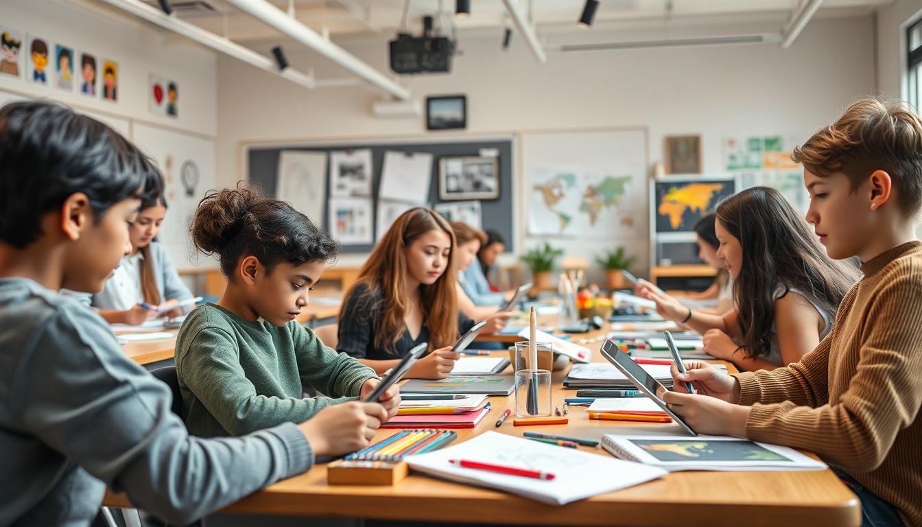 Organized exam preparation notes and academic planner